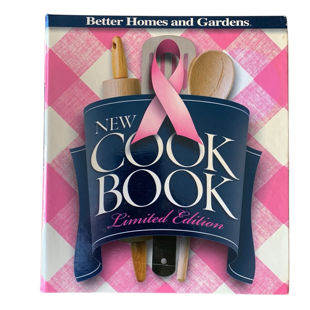 Better Homes and Gardens New Cookbook Limited Edition Pink Ribbon 5-Ring Binder